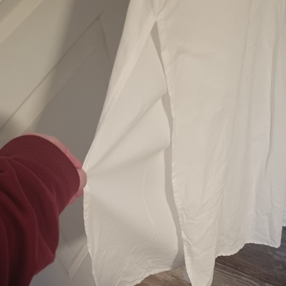 Universal Thread Classic White Button-Down Dress - Picture 8 of 12